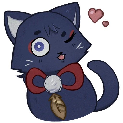 ❤️ Стикер «scara buki meow» для Telegram