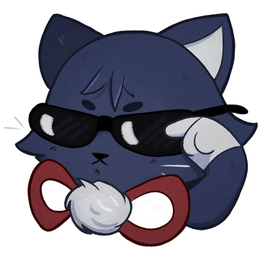 😎 Стикер «scara buki meow» для Telegram