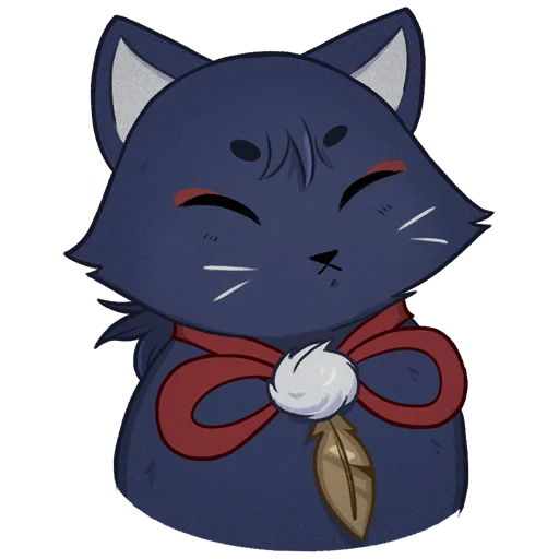 😉 Стикер «scara buki meow» для Telegram