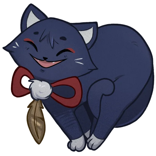 ❤️ Стикер «scara buki meow» для Telegram