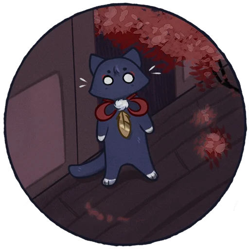 😳 Стикер «scara buki meow» для Telegram