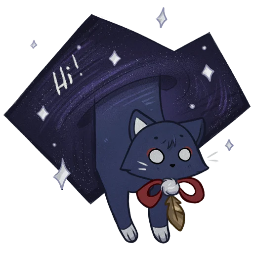 ☺️ Стикер «scara buki meow» для Telegram