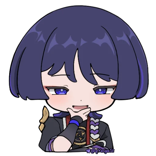 💜 Стикер «Скараняняня [авт ]» для Telegram