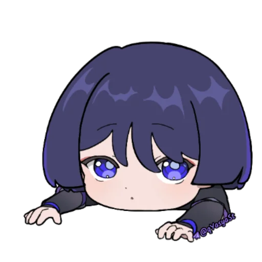 💜 Стикер «Скараняняня [авт ]» для Telegram