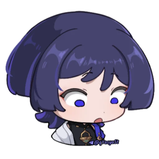 💙 Стикер «Скараняняня [авт ]» для Telegram