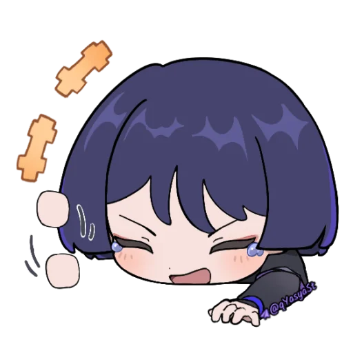 💜 Стикер «Скараняняня [авт ]» для Telegram