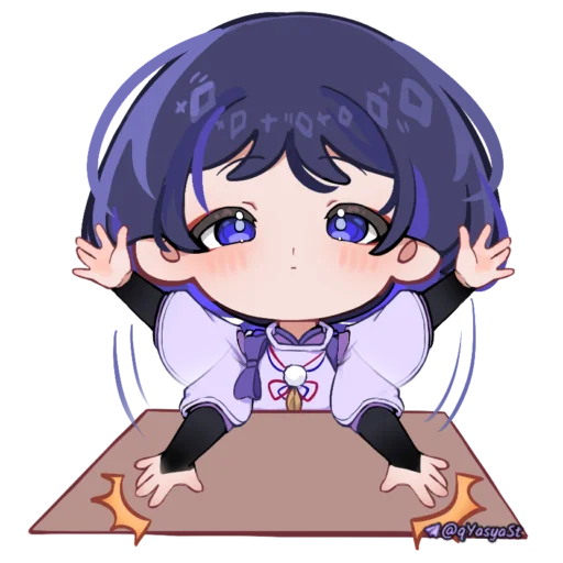 💜 Стикер «Скараняняня [авт ]» для Telegram