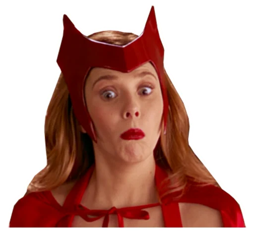 😱 Стикер «Scarlet Witch» для Telegram