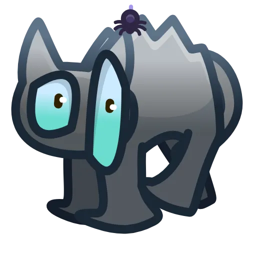 💎 Стикер «Scared Cat» для Telegram