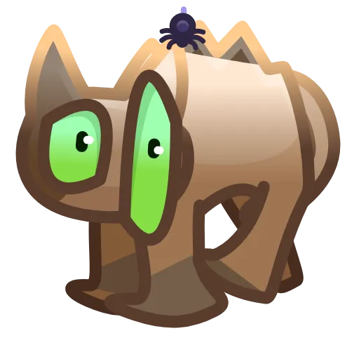 💎 Стикер «Scared Cat» для Telegram