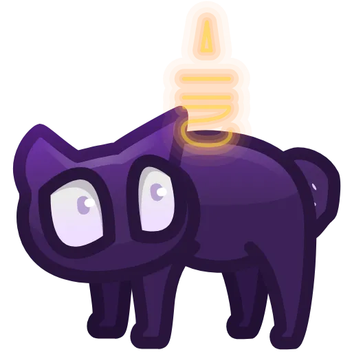 💎 Стикер «Scared Cat» для Telegram