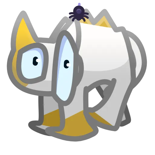 💎 Стикер «Scared Cat» для Telegram