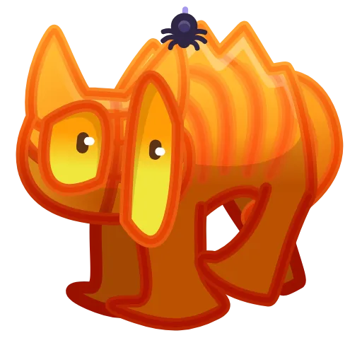 💎 Стикер «Scared Cat» для Telegram