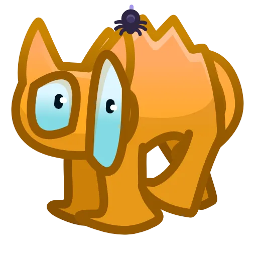 💎 Стикер «Scared Cat» для Telegram