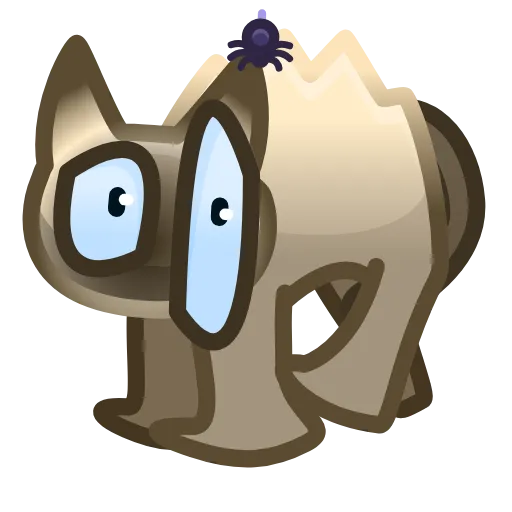 Стикерпак Scared Cat для Telegram