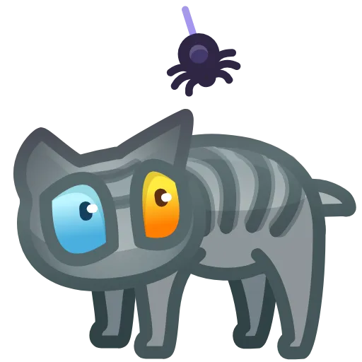 💎 Стикер «Scared Cat» для Telegram
