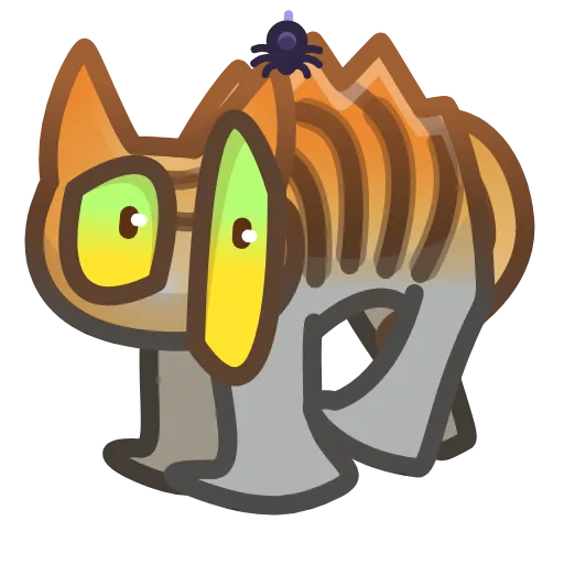 💎 Стикер «Scared Cat» для Telegram