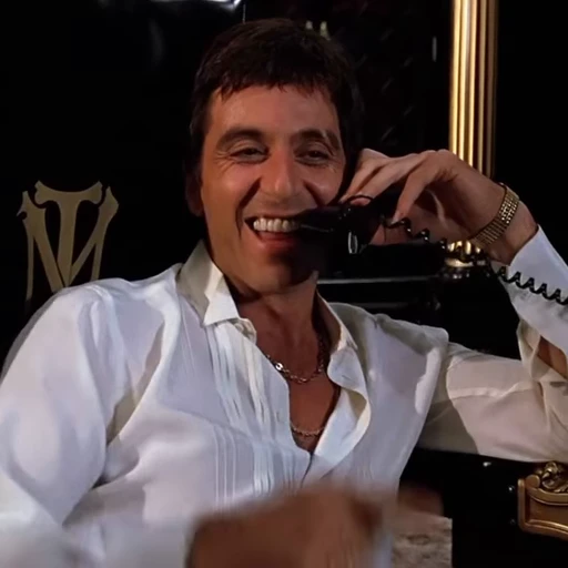 🇨🇺 Стикер «Scarface» для Telegram