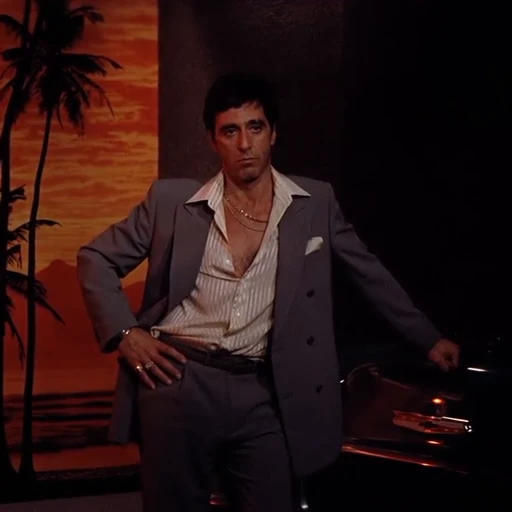 🇨🇺 Стикер «Scarface» для Telegram