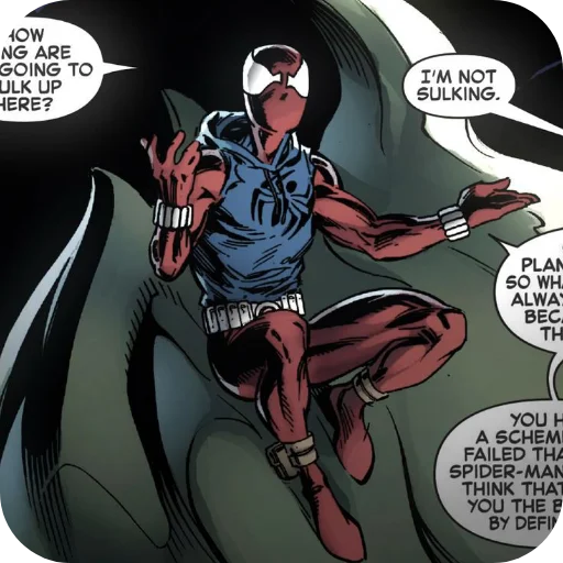 🕷 Стикер «Scarlet Spider» для Telegram