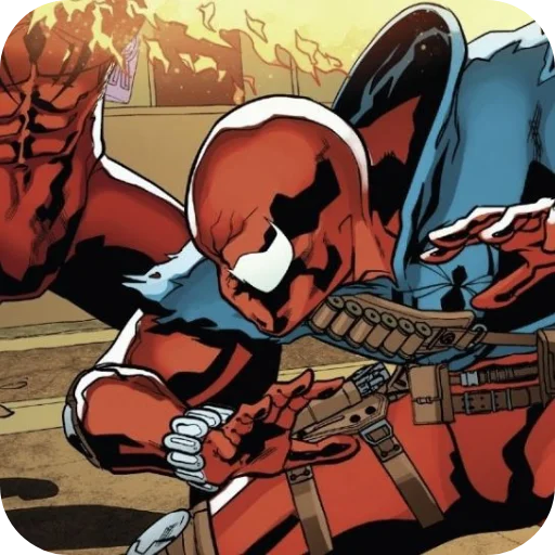 🕷 Стикер «Scarlet Spider» для Telegram