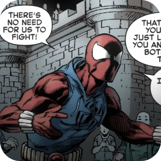 🕷 Стикер «Scarlet Spider» для Telegram