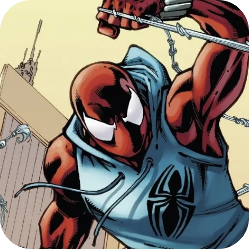 🕷 Стикер «Scarlet Spider» для Telegram