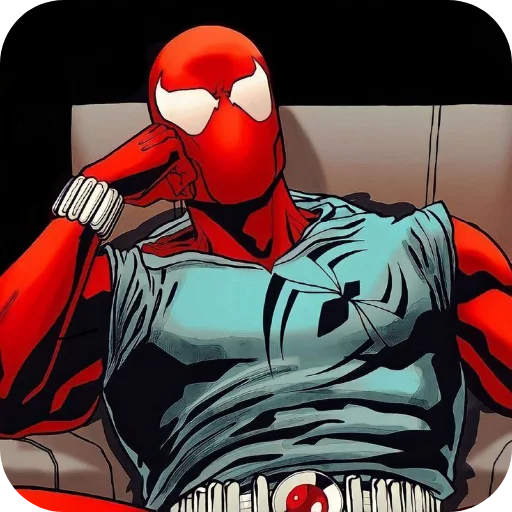 🕷 Стикер «Scarlet Spider» для Telegram