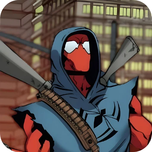 🕷 Стикер «Scarlet Spider» для Telegram