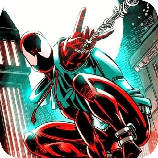 🕷 Стикер «Scarlet Spider» для Telegram