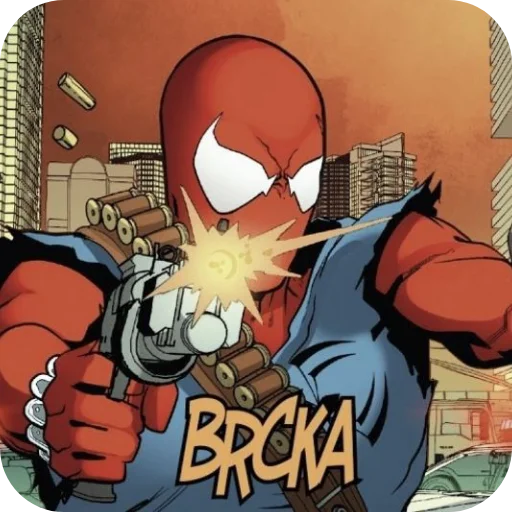 🕷 Стикер «Scarlet Spider» для Telegram