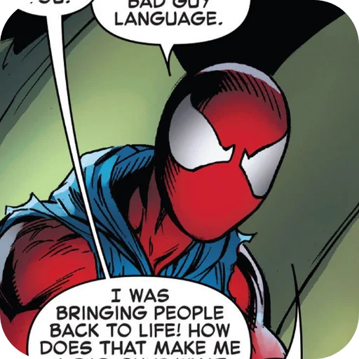 🕷 Стикер «Scarlet Spider» для Telegram