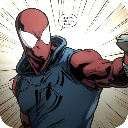 🕷 Стикер «Scarlet Spider» для Telegram