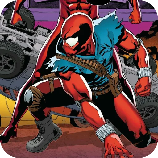 🕷 Стикер «Scarlet Spider» для Telegram