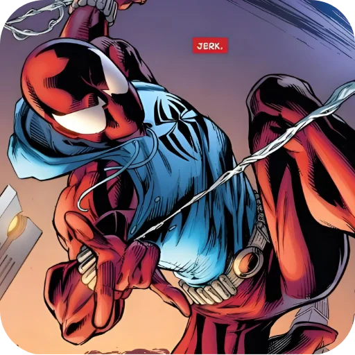 🕷 Стикер «Scarlet Spider» для Telegram