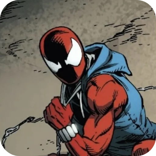 🕷 Стикер «Scarlet Spider» для Telegram