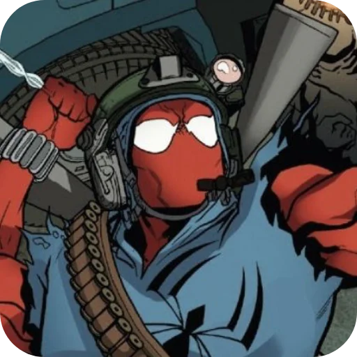🕷 Стикер «Scarlet Spider» для Telegram