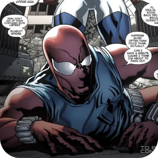 🕷 Стикер «Scarlet Spider» для Telegram