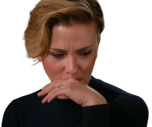 😭 Стикер «Scarlett Johansson» для Telegram