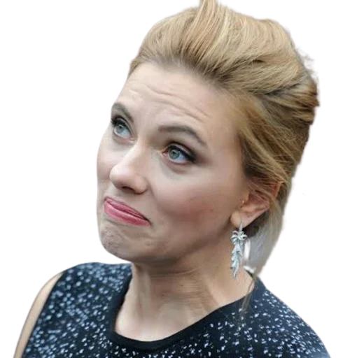 😬 Стикер «Scarlett Johansson» для Telegram