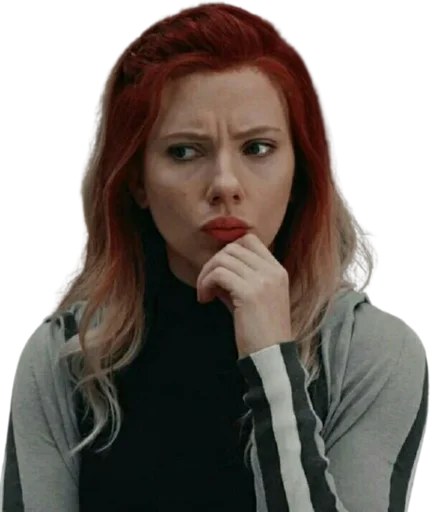 🤔 Стикер «Scarlett Johansson» для Telegram