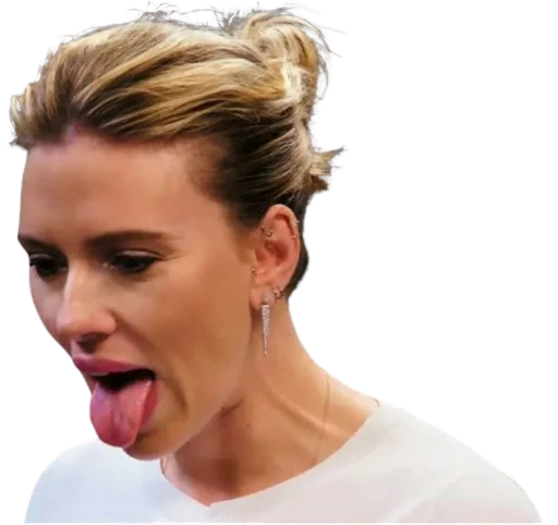 👅 Стикер «Scarlett Johansson» для Telegram