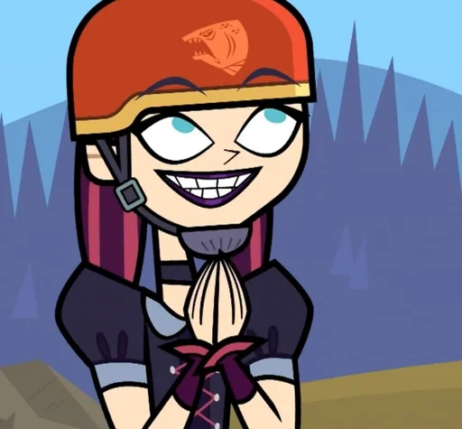 🌂 Стикер «Lauren Scary girl» для Telegram