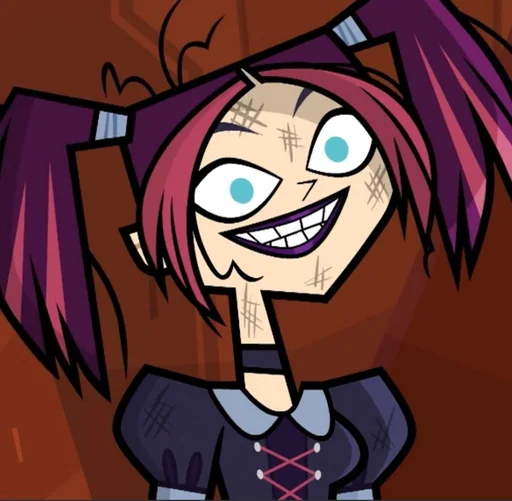 🦩 Стикер «Lauren Scary girl» для Telegram