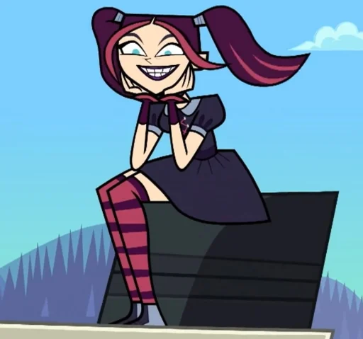 Стикерпак Lauren Scary girl для Telegram