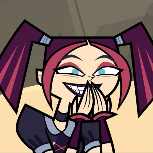 🦩 Стикер «Lauren Scary girl» для Telegram