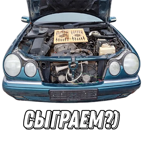 🎲 Стикер «suicidemercedes» для Telegram
