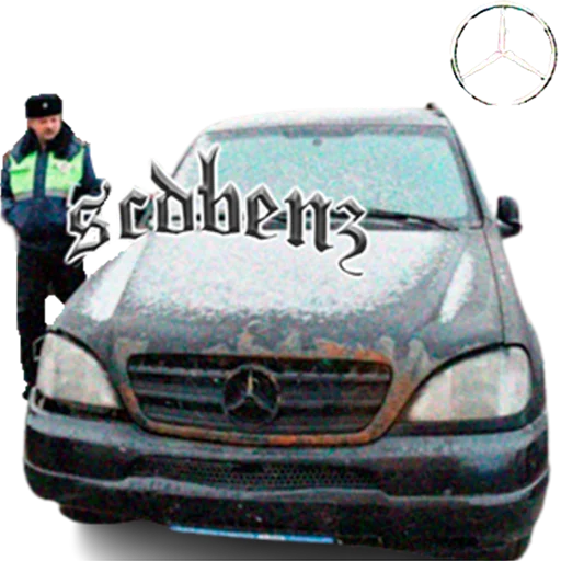 👮‍♂️ Стикер «suicidemercedes» для Telegram
