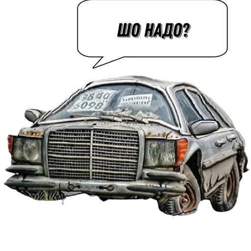 ❔ Стикер «suicidemercedes» для Telegram