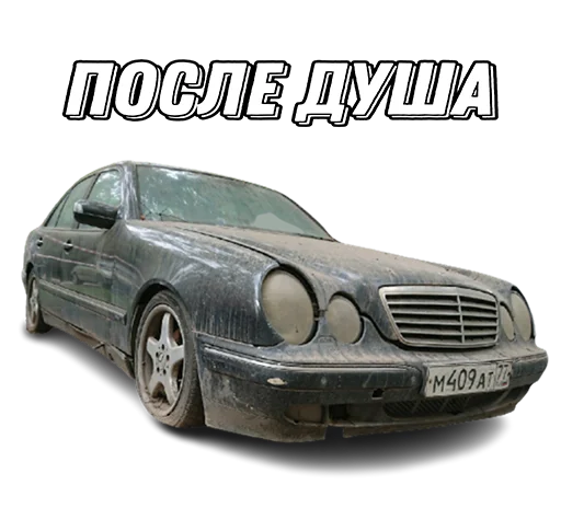 💦 Стикер «suicidemercedes» для Telegram